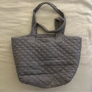 Gray Quilted Bag